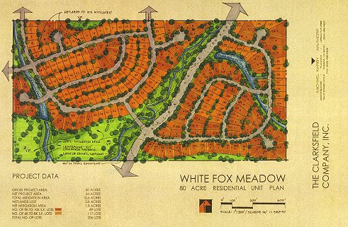 White Fox Meadow Residential Subdivision Plan