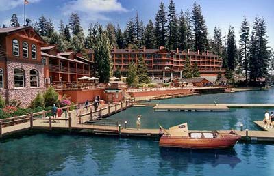 new duceys lakeside lodge - bass lake california