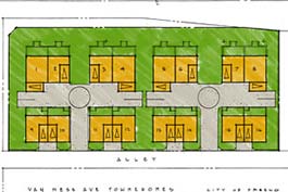 Van Ness Townhomes - Fresno California